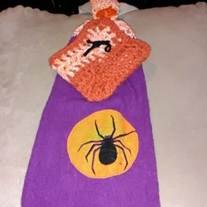 Halloween Hand Towel and Dishcloth Set